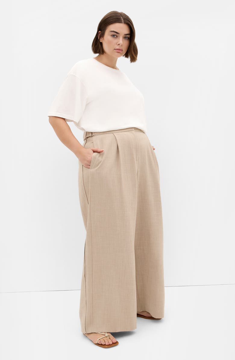 City Chic Blakely Wide Leg Pants, Alternate, color, 