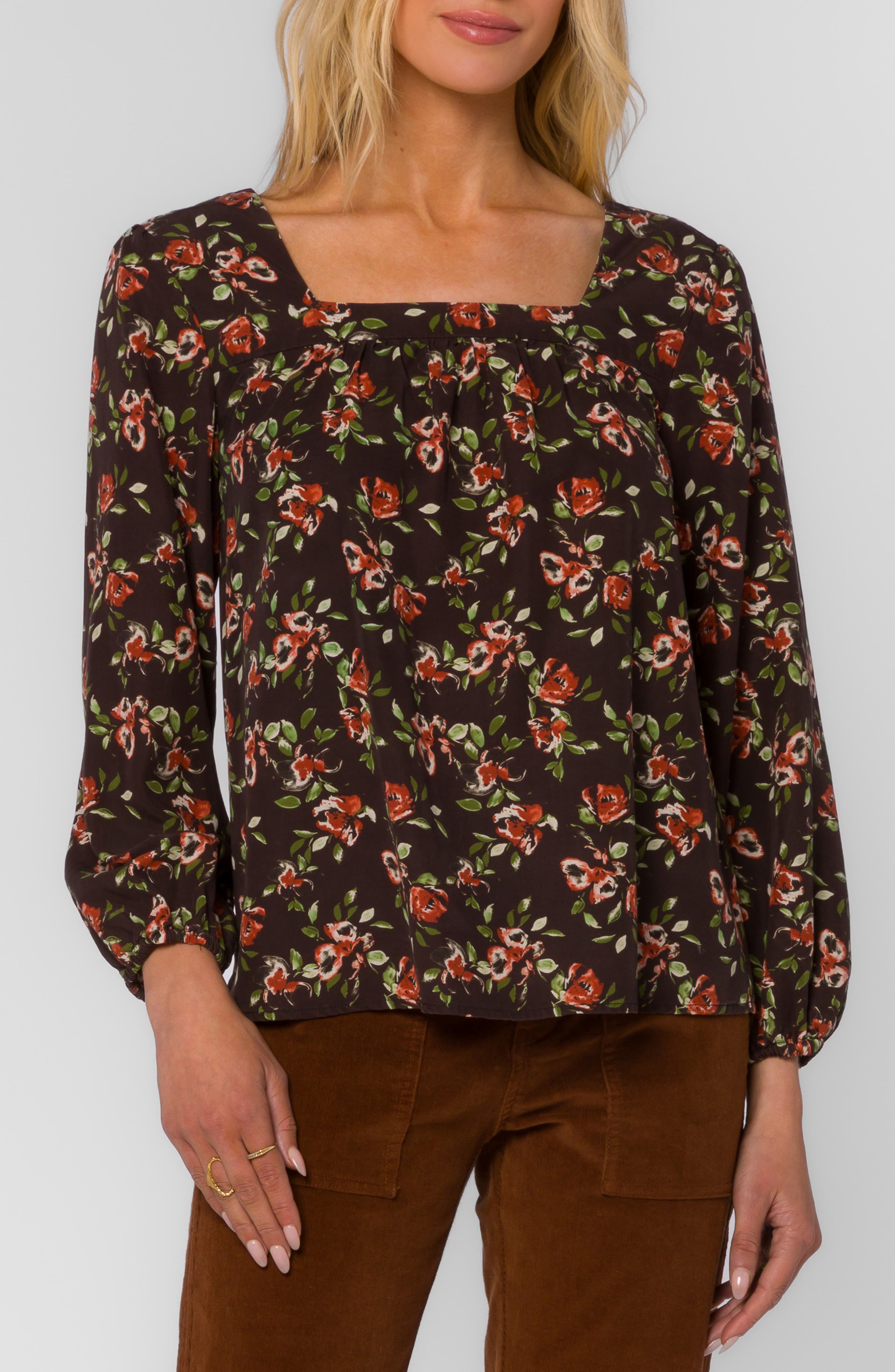 Sela Floral Top