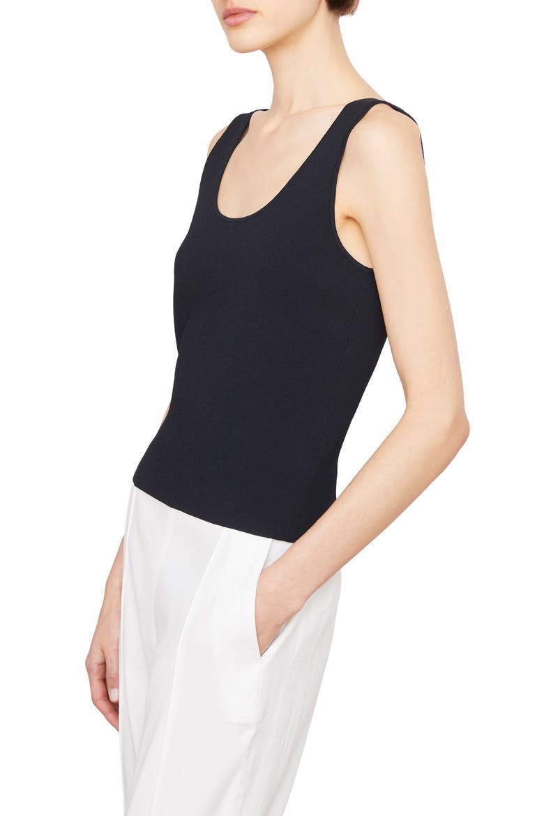 Scoop Neck Tank, Alternate, color, COASTAL BLUE