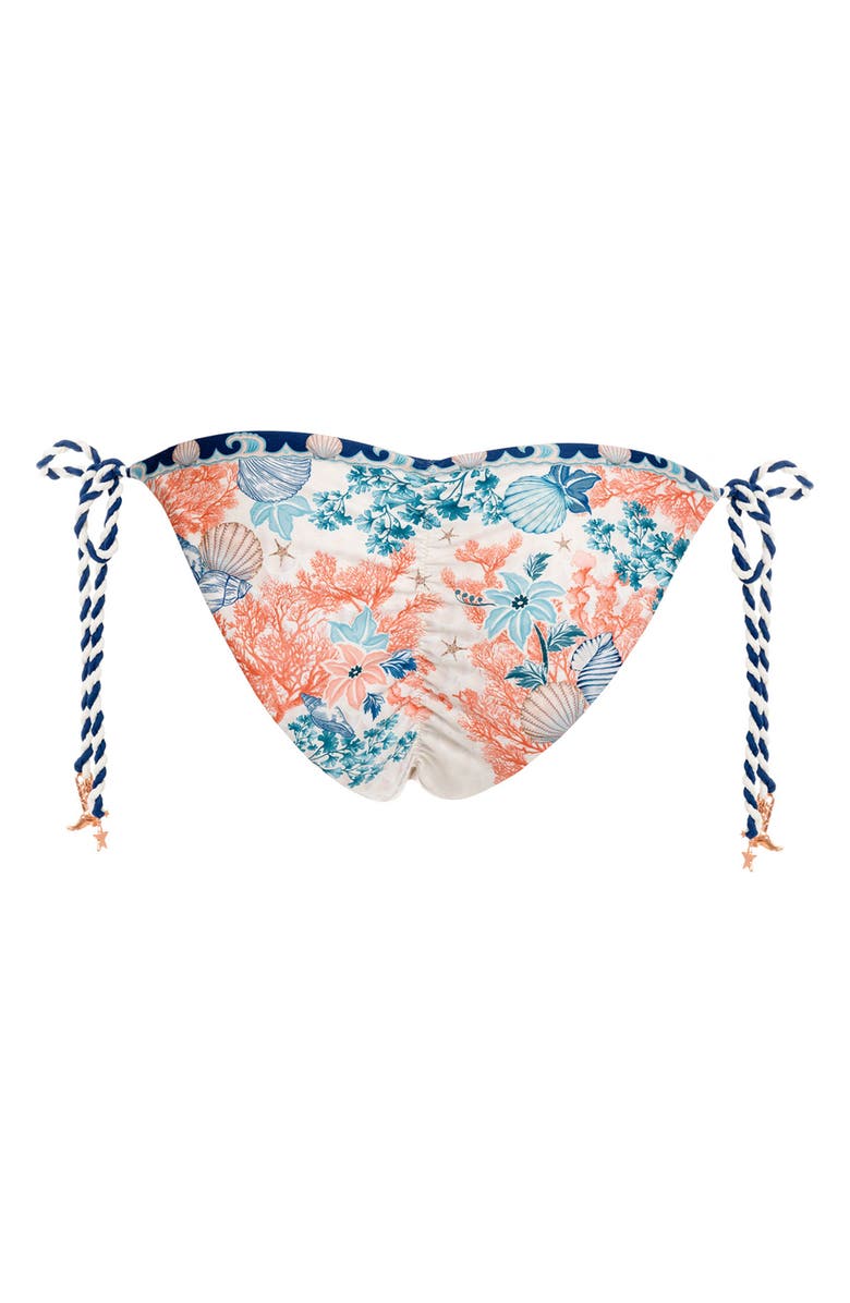 Agua Bendita Alegria Sereia Bikini Bottoms, Alternate, color, Blue