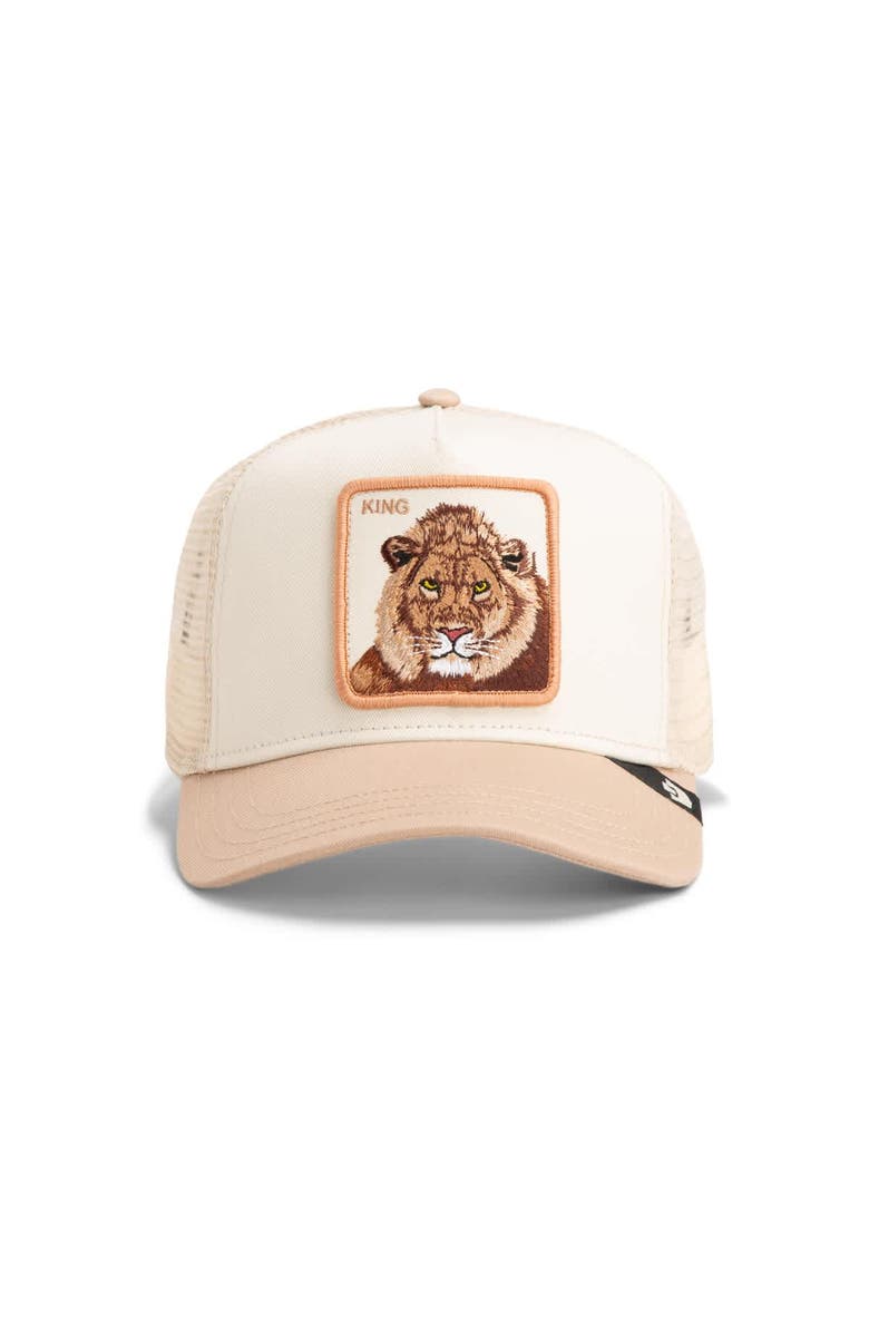 Goorin Bros. Men's Goorin Bros Khaki The King Trucker Adjustable Hat, Alternate, color, Khaki