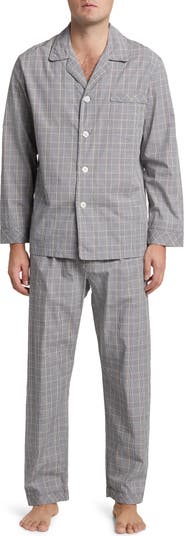 Majestic International 60% Cotton 40% Polyester Navy/Green Pyjama Set -12638190 - 401 main image 1