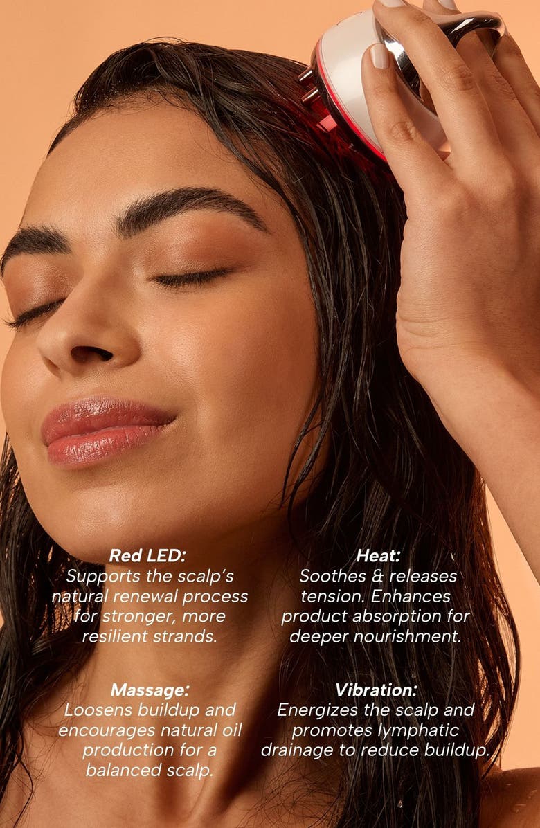 MOUNT LAI LED Advanced Scalp Massager, Alternate, color, White