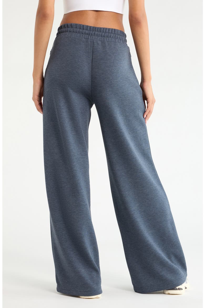 Soft Luxe Wide Leg Pants, Alternate, color, NAVY ARMADA HEATHER