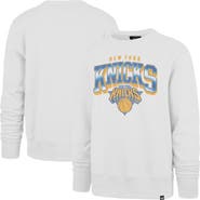 '47 Men's '47 Cream New York Knicks Big & Tall Spotlight Headline Pullover Sweatshirt
