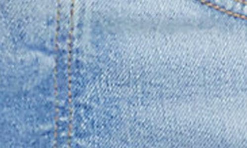 Levi's Wedgie Ripped High Waist Ankle Straight Leg Jeans In Blue