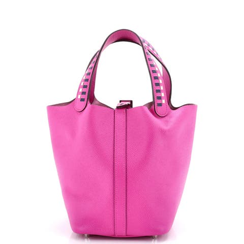 Picotin Lock Bag Tressage Epsom PM