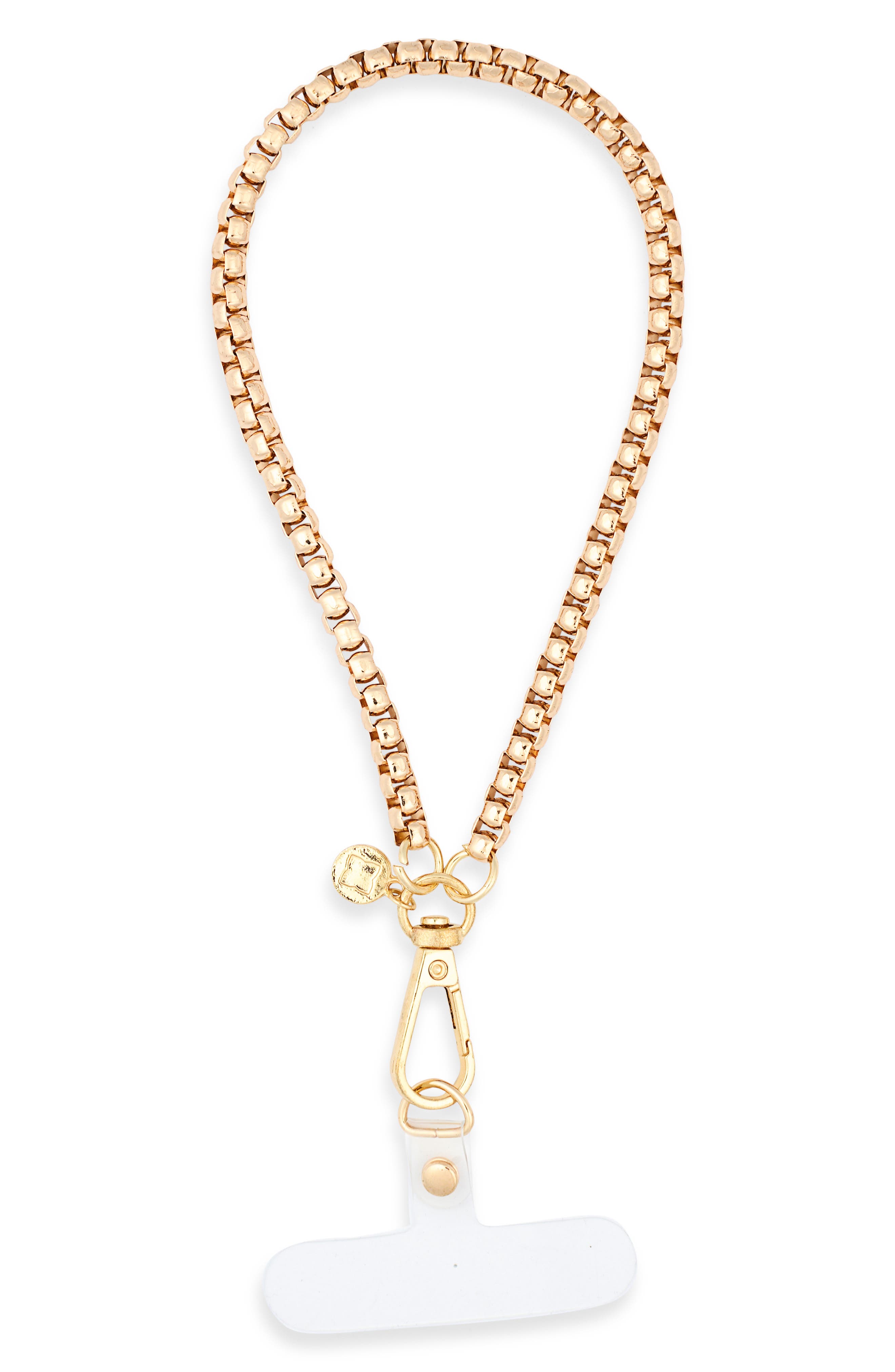 Thick Box Chain Phone Jewelry