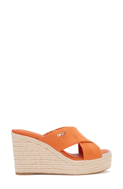 Shop Dkny Maryn Espadrille Wedge Platform Sandal
