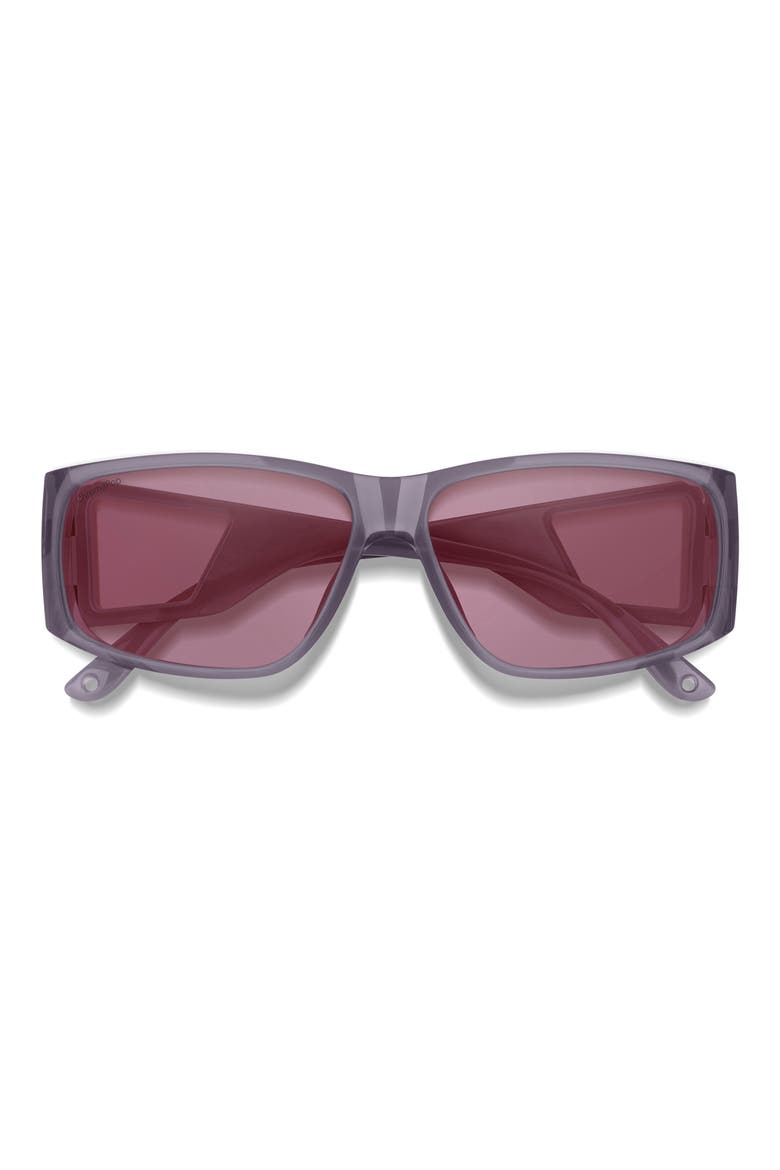 Monroe Peak 62mm Sunglasses, Main, color, METEORITE CRYSTAL / ROSE