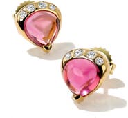Mark Henry 18K Gold Gumdrop Stud Earrings