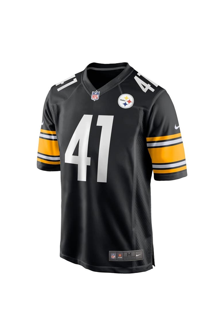 Men's Nike Payton Wilson Black Pittsburgh Steelers  Game Jersey, Alternate, color, Black