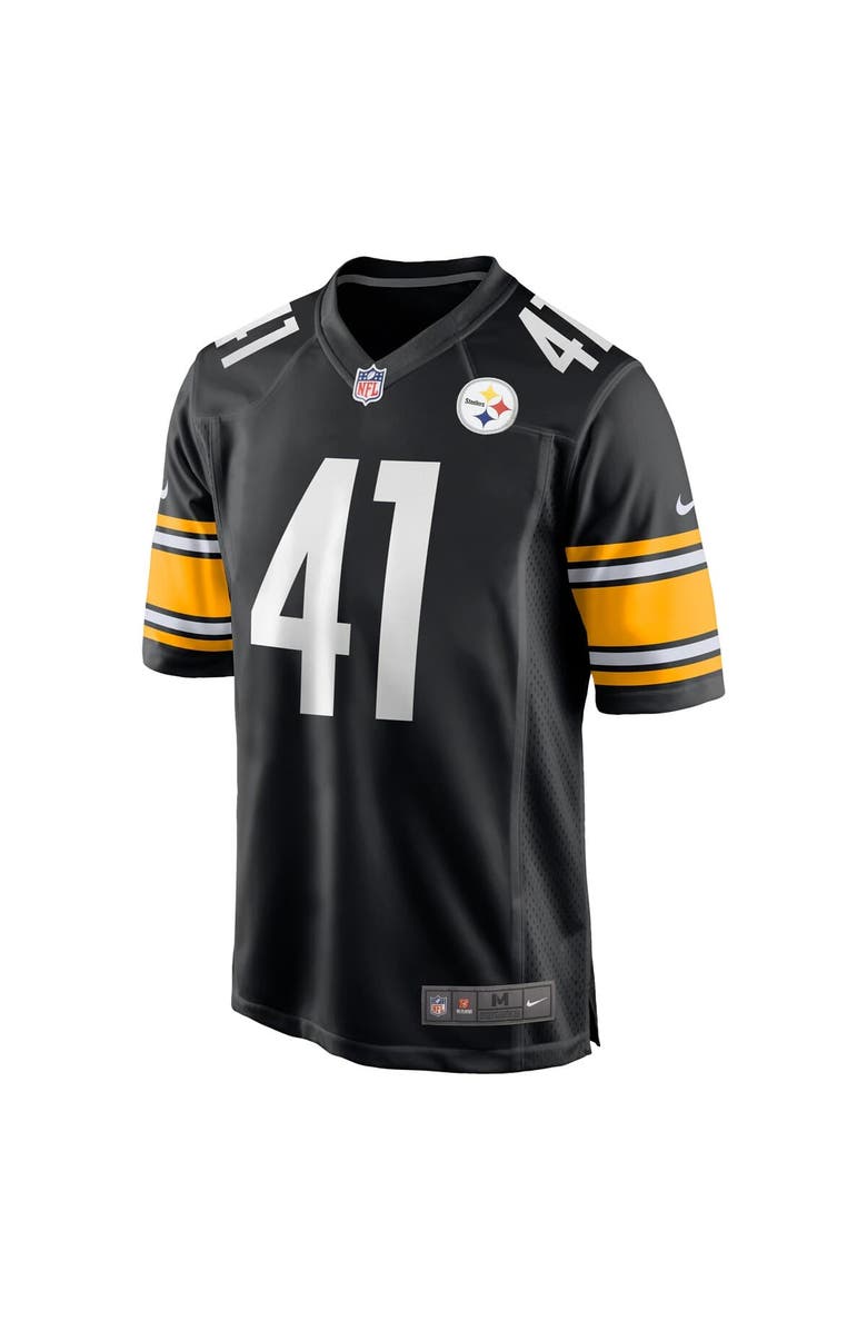 Nike Men's Nike Payton Wilson Black Pittsburgh Steelers Game Jersey, Alternate, color, Black