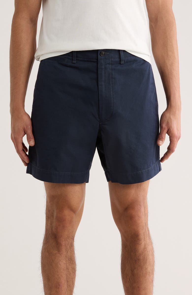 BUCK MASON Tropic Twill Carry On Shorts, Main, color, Washed Navy