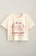 Treasure & Bond Kids' Crop Cotton Graphic T-Shirt