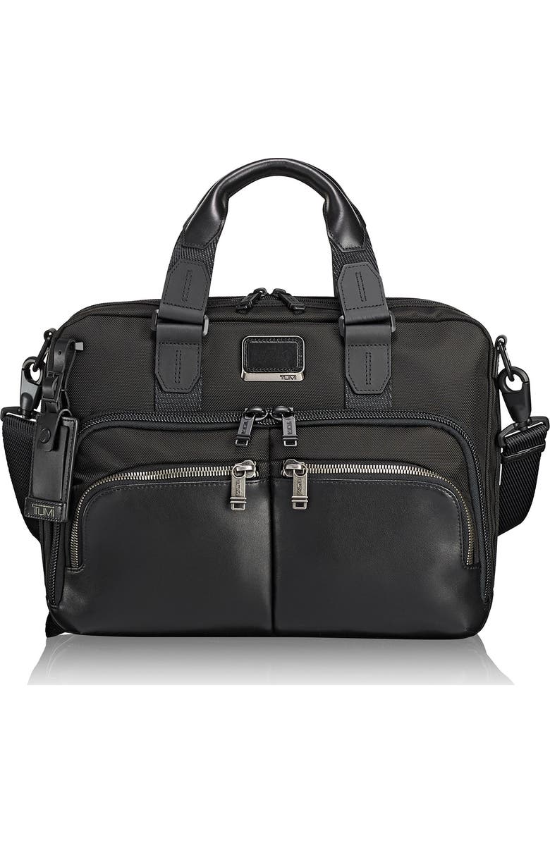 TUMI Alpha Bravo - Albany Slim Commuter Briefcase, Main, color,