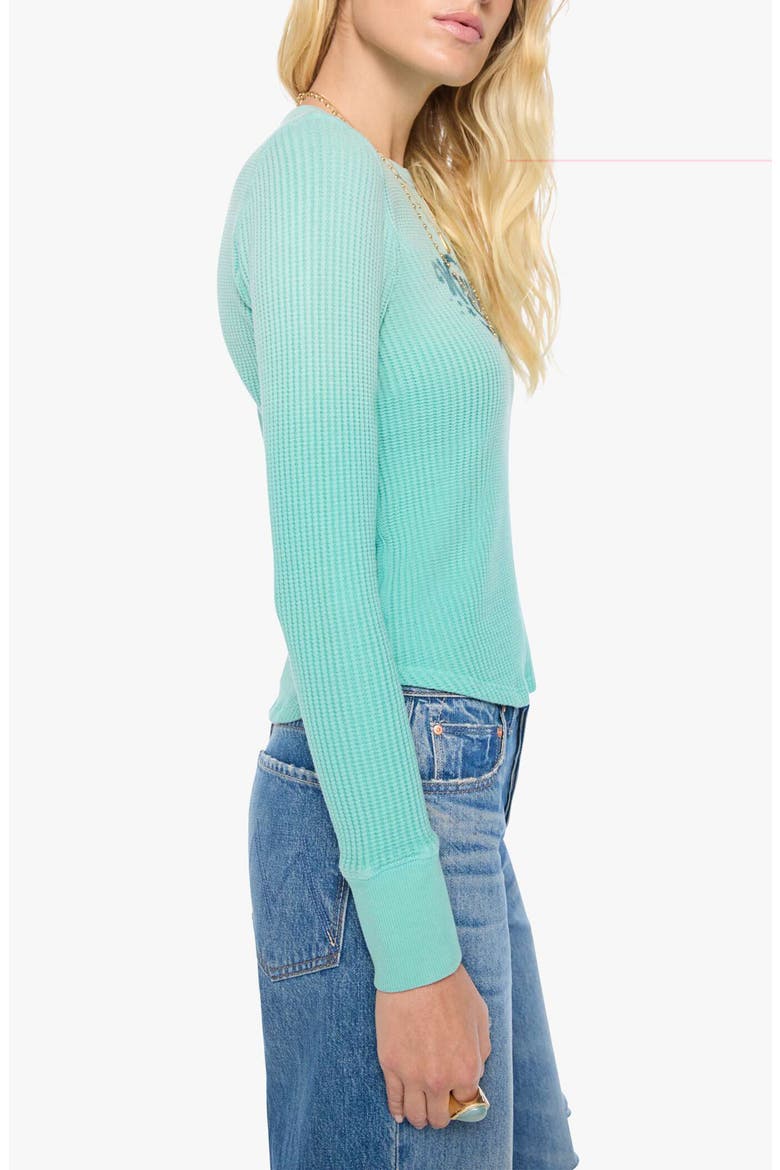 Star Waffle Stitch Stretch Cotton Top, Alternate, color, WRANGLIN STARS