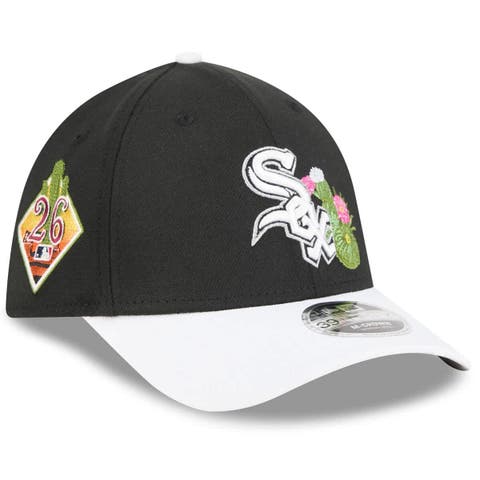 Men's New Era  Black/White Chicago White Sox 2026 Spring Training M-Crown 39THIRTY Flex Hat