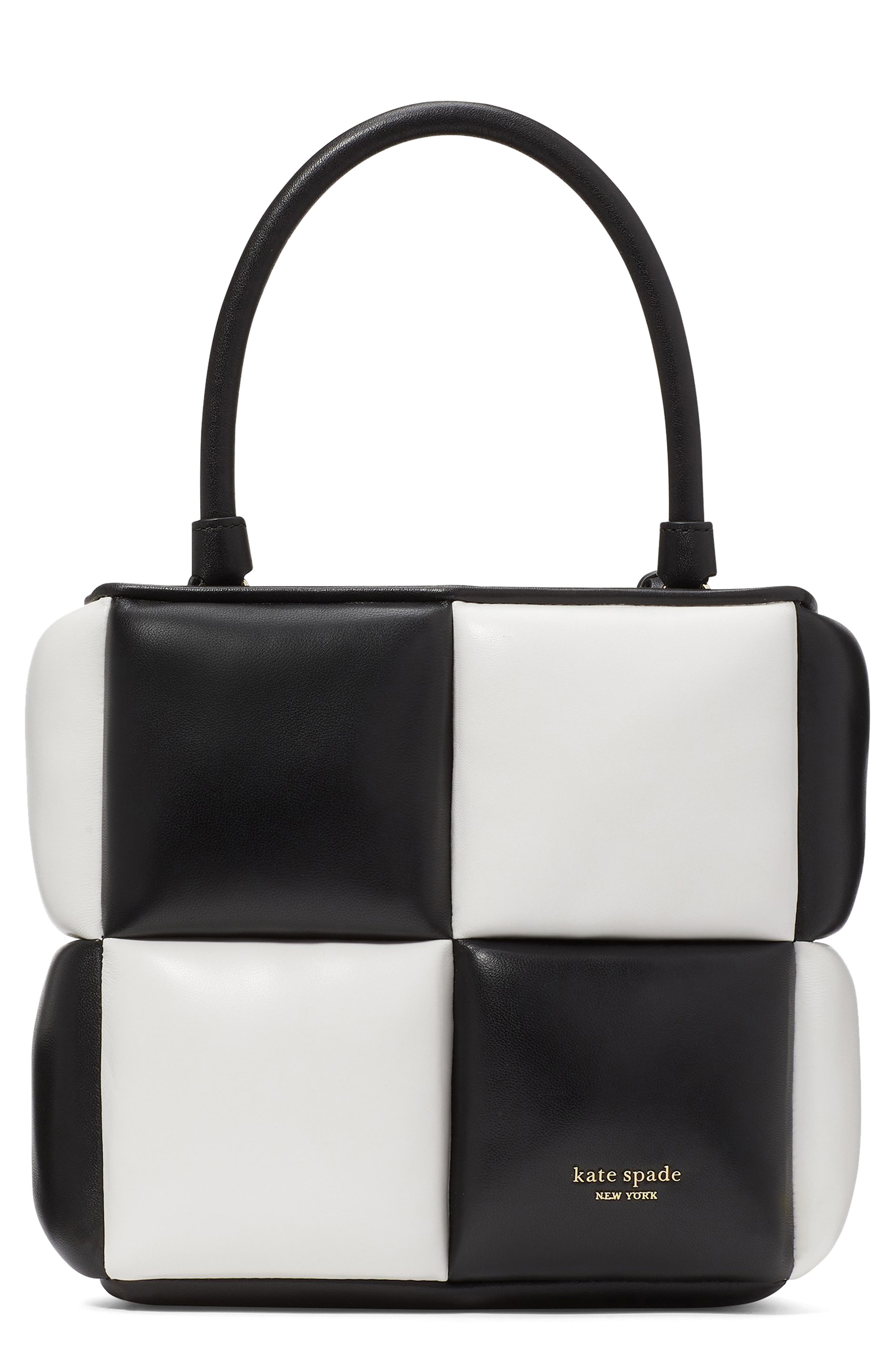 Kate Spade New York boxxy colorblock quilted leather tote | Nordstrom