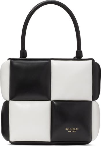 Kate Spade New York boxxy colorblock quilted leather tote