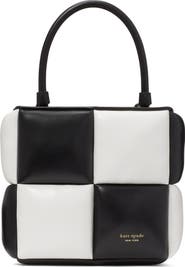 Kate Spade New York boxxy colorblock quilted leather tote