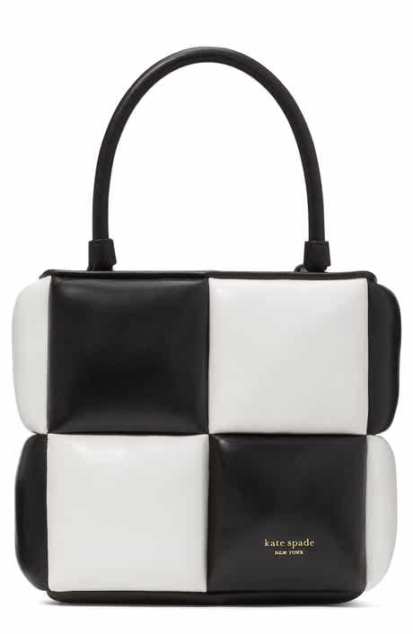 boxxy colorblock quilted leather tote