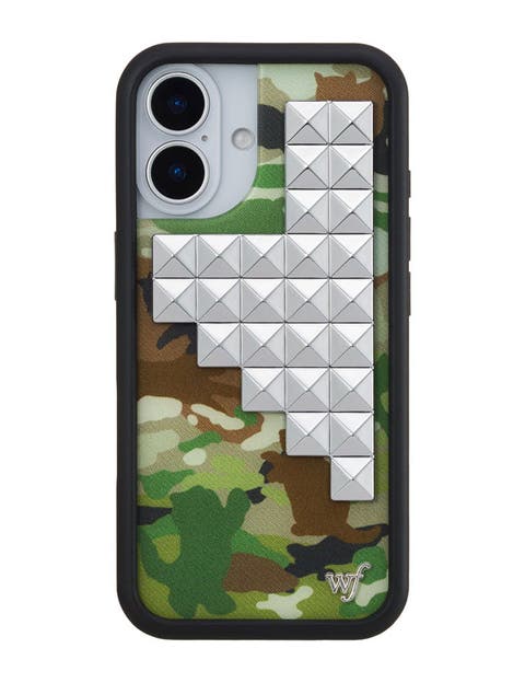 Cat Camo Stud iPhone 17/17 Pro/17 Pro Max Case