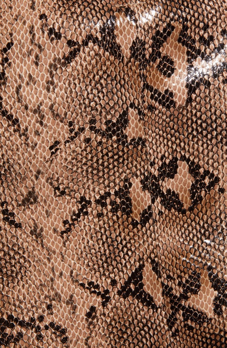 BLANKNYC Faux Leather Miniskirt, Alternate, color, 