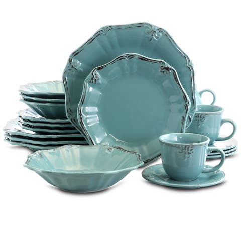Fleur De Lys 20-Piece Dinnerware Set