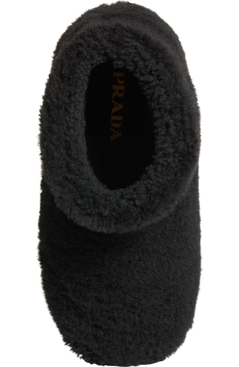 Prada Genuine Shearling Bootie, Alternate, color,