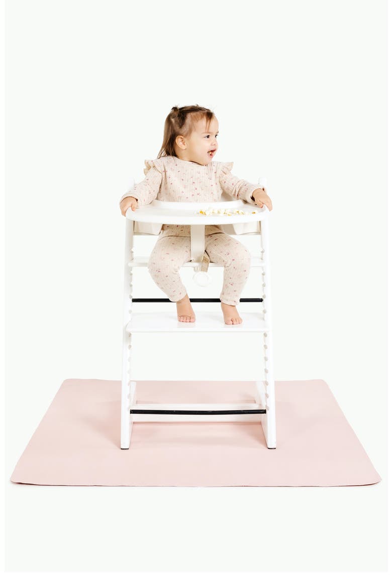 Water Resistant Highchair Mat, Alternate, color, BELLE