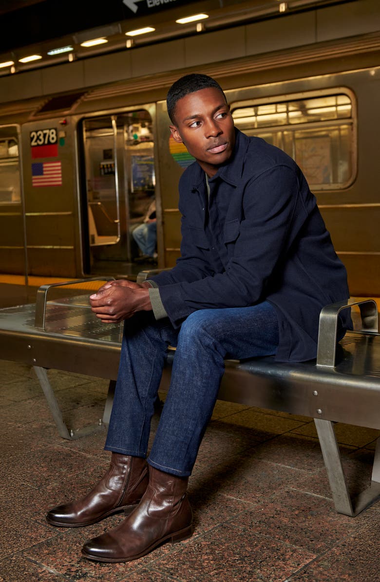 TO BOOT NEW YORK Belvedere Zip Boot, Alternate, color, Dark Brown