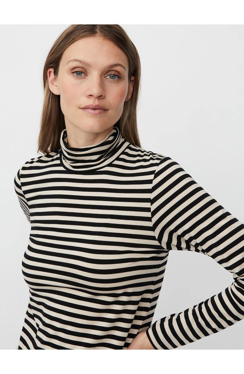 Masai Copenhagen MaBrooklyn Long Sleeve Roll Neck Top, Alternate, color, Black