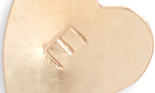 Set & Stones Sophia Initial Heart Pendant Necklace In Gold/e