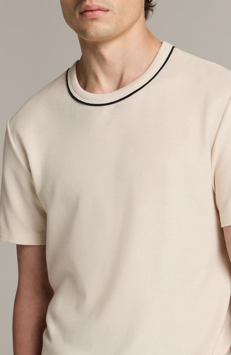 Vince Tipped Pima Cotton Crewneck T-Shirt, Alternate, color,