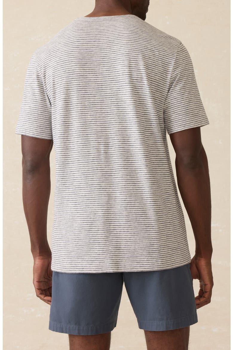 Sunwashed Stripe T-Shirt, Alternate, color, SILVER SEA STRIPE