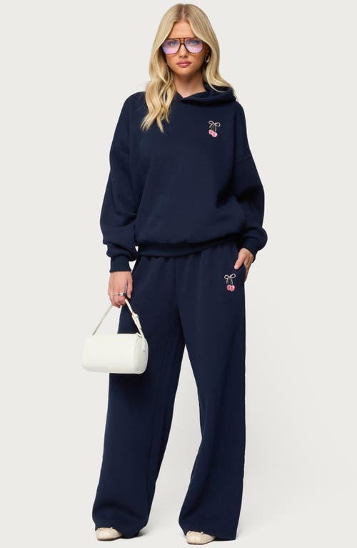 Edikted I Don't Chase I Attract Hoodie In Blue