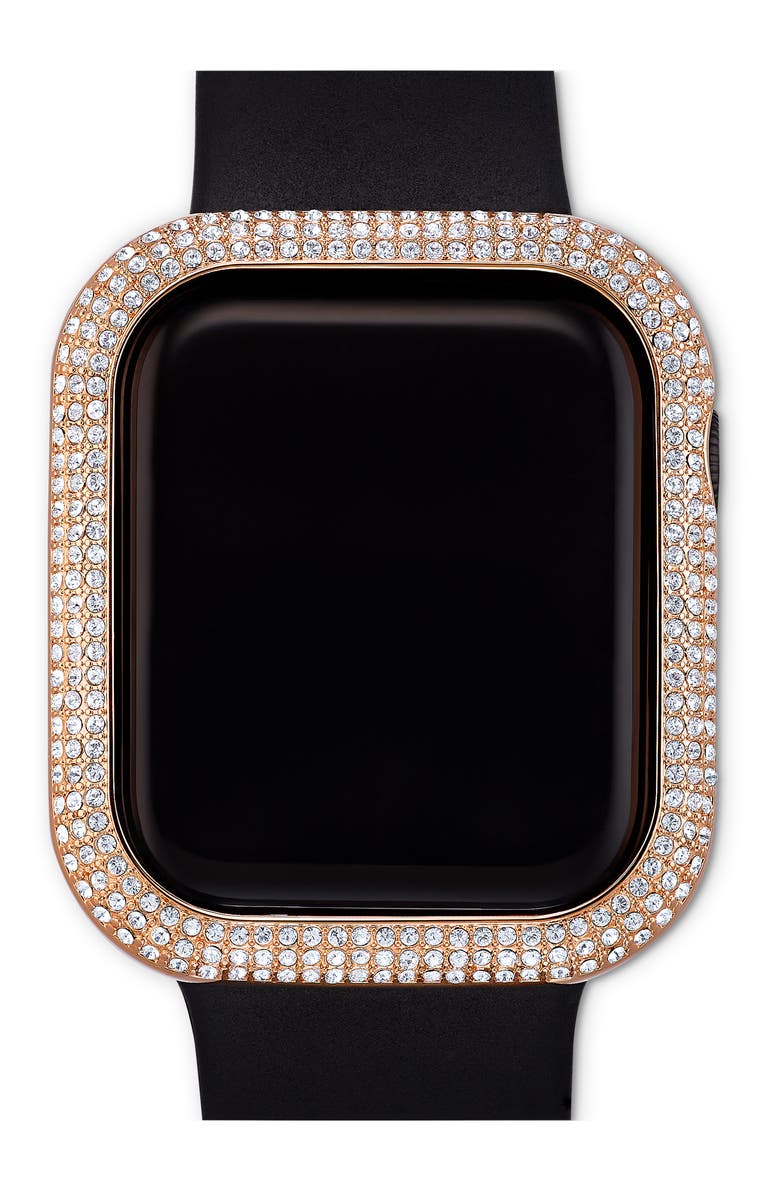 Swarovski Pavé 40mm Apple Watch<sup>®</sup> Case Attachment, Alternate, color, Rose Gold