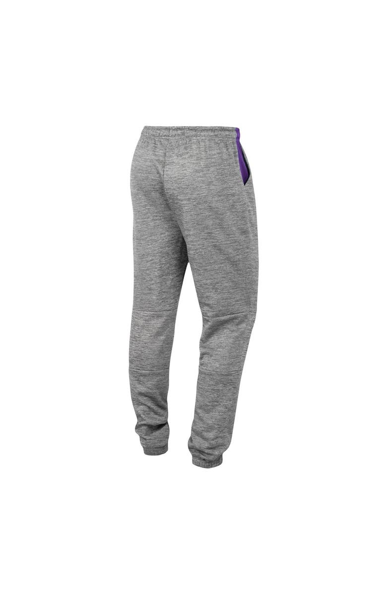 COLOSSEUM Men's Colosseum Gray Kansas State Wildcats Worlds to Conquer Sweatpants, Alternate, color, 