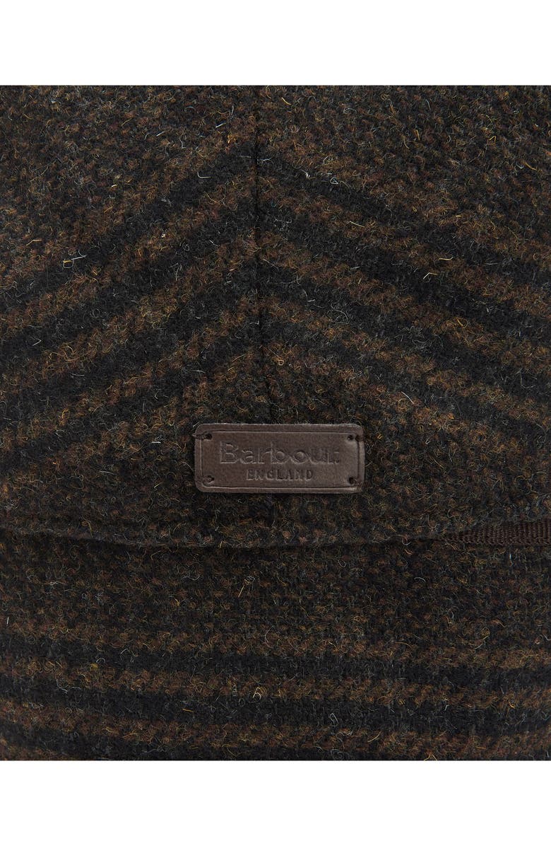 Barbour Cheviot Earflap Driving Cap, Alternate, color, Brown Check
