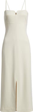 Vince Camuto Scuba Crepe Sleeveless Sheath Dress