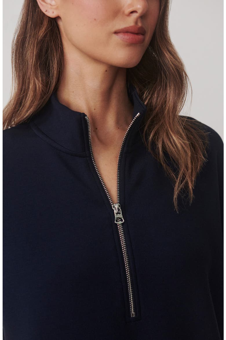 Ritchie Short Sleeve Half Zip, Alternate, color, NAVY