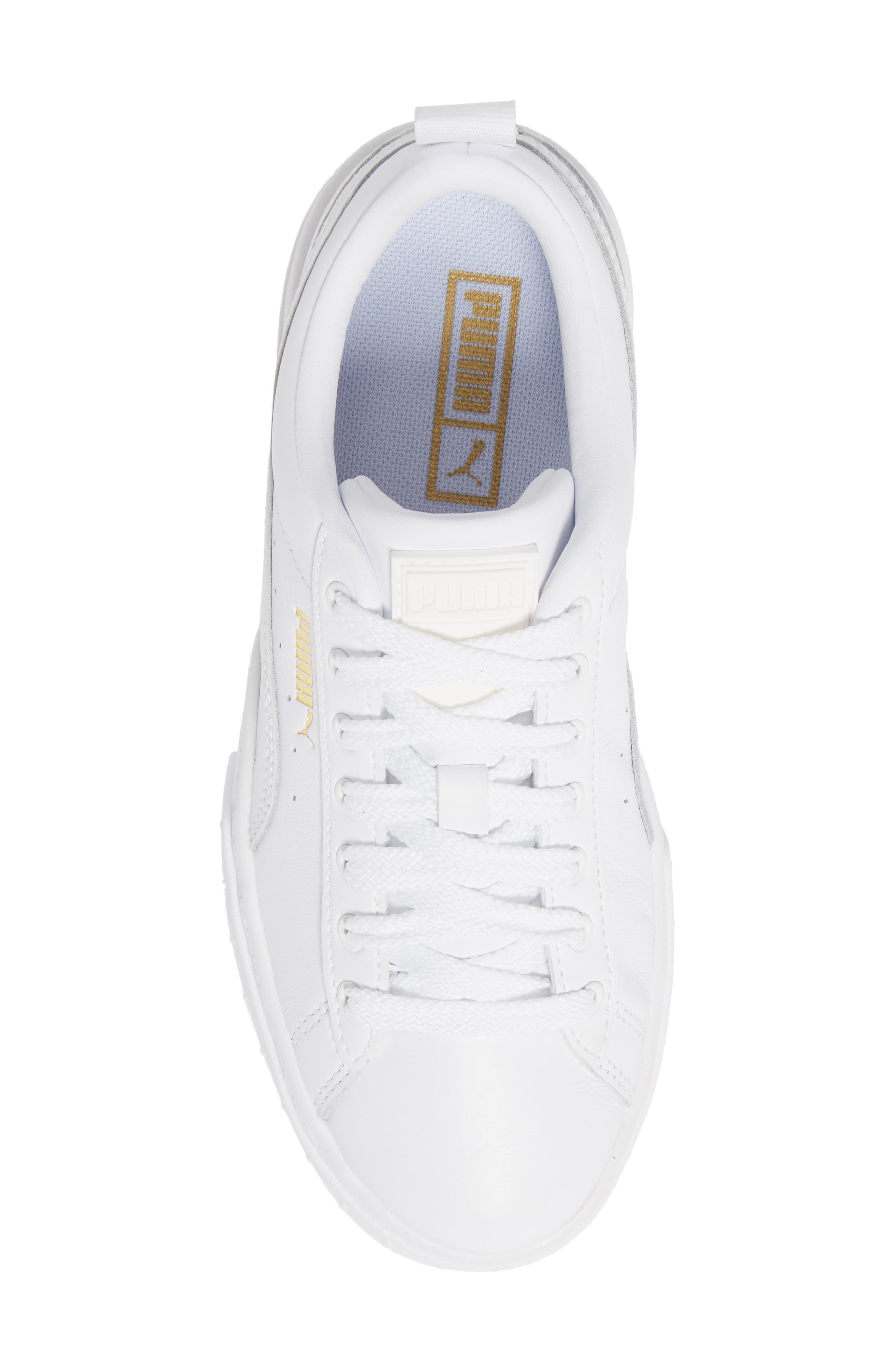 PUMA Mayze Classic Platform Sneaker, Alternate, color, Puma White