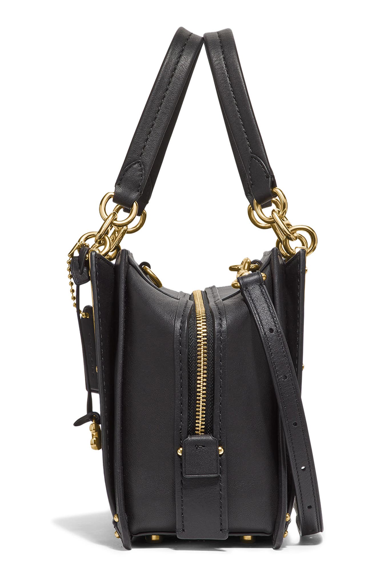 COACH Dreamer Leather Bag, Alternate, color, 