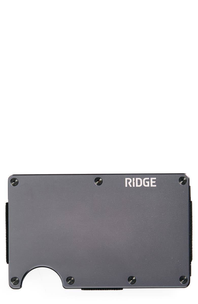 the Ridge RFID-Blocking Aluminum Money Clip Wallet, Main, color,