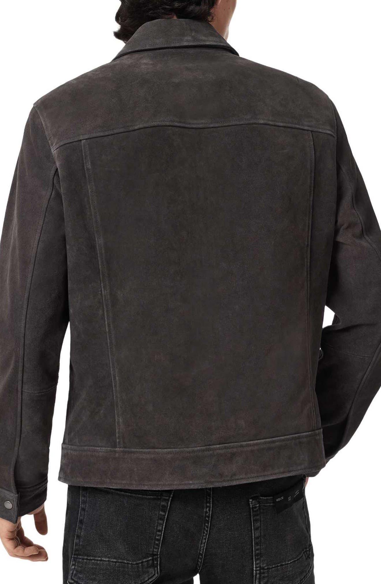 AllSaints Rhone Suede Jacket — фото 2