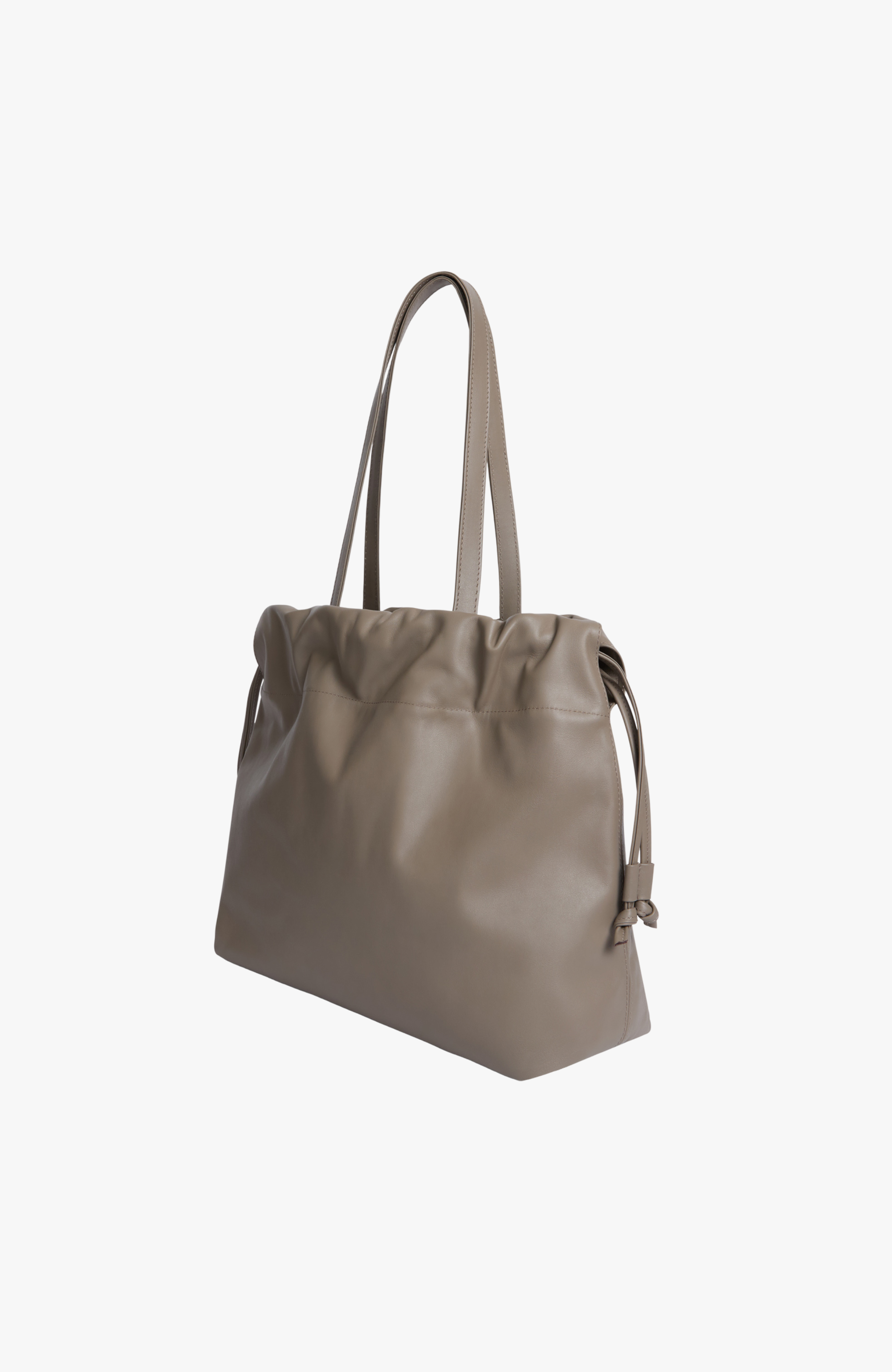 Asisi Large Leather Carryall Tote, Alternate, color, Taupe