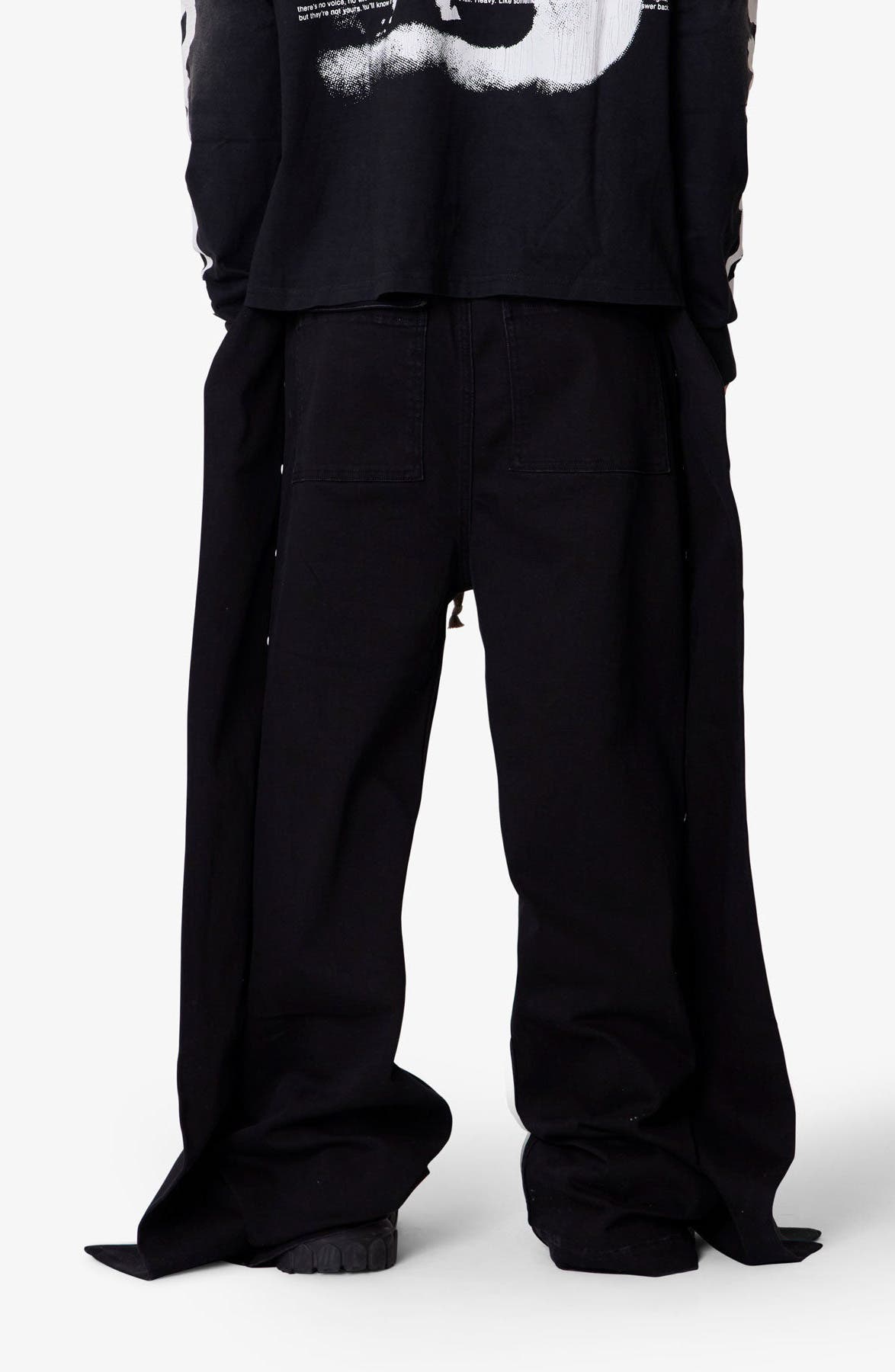 Side Snap Wide Leg Pants - image 2
