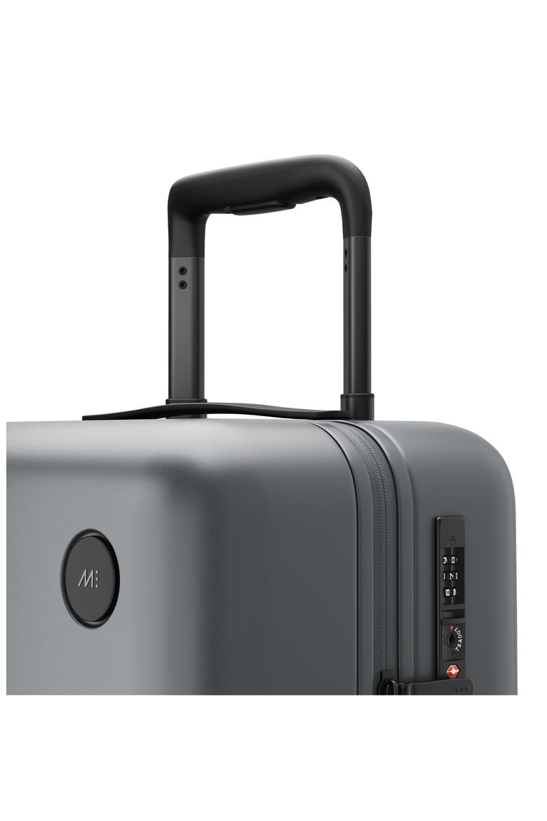 23-Inch Carry-On Plus Spinner Luggage, Alternate, color, STORM GREY