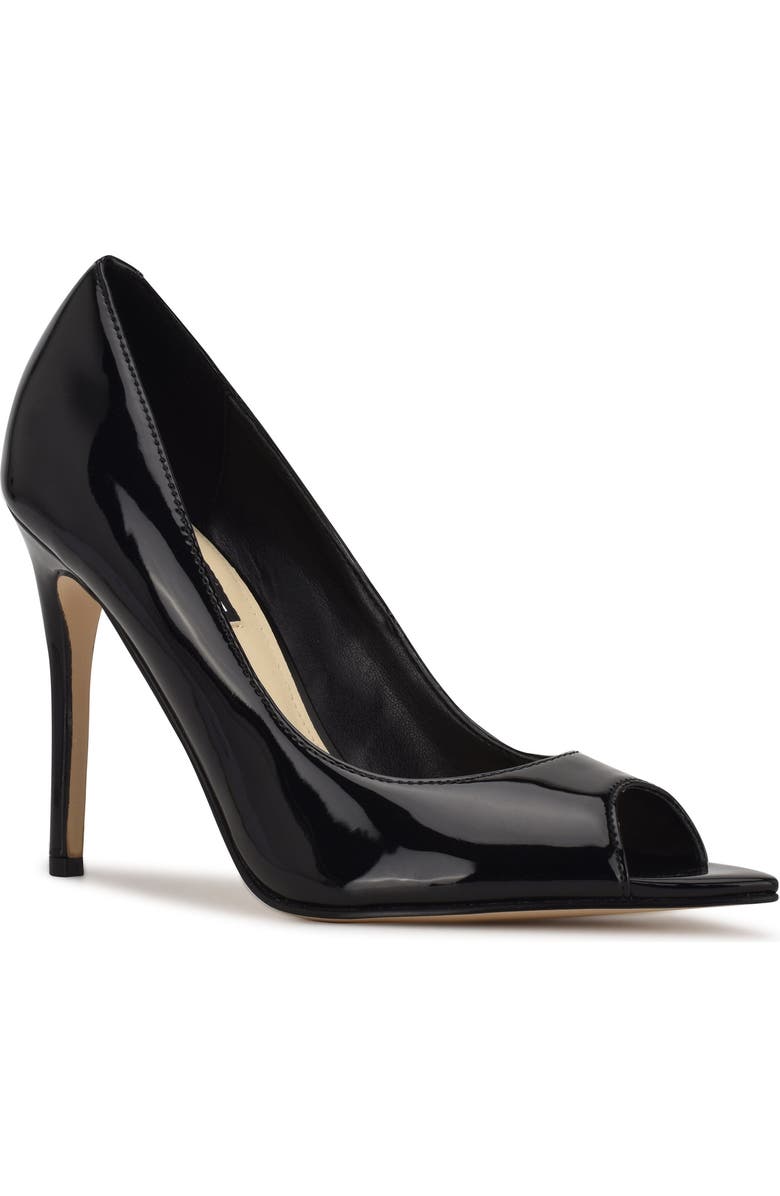 Nine West Prizz Open Toe Pump, Main, color,